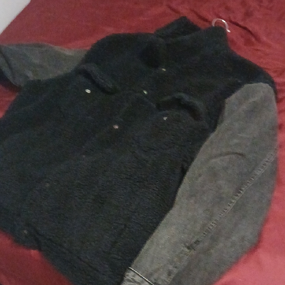 Black Levi Sherpa Jacket